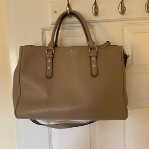 Kate Spade 3 compartment large handbag